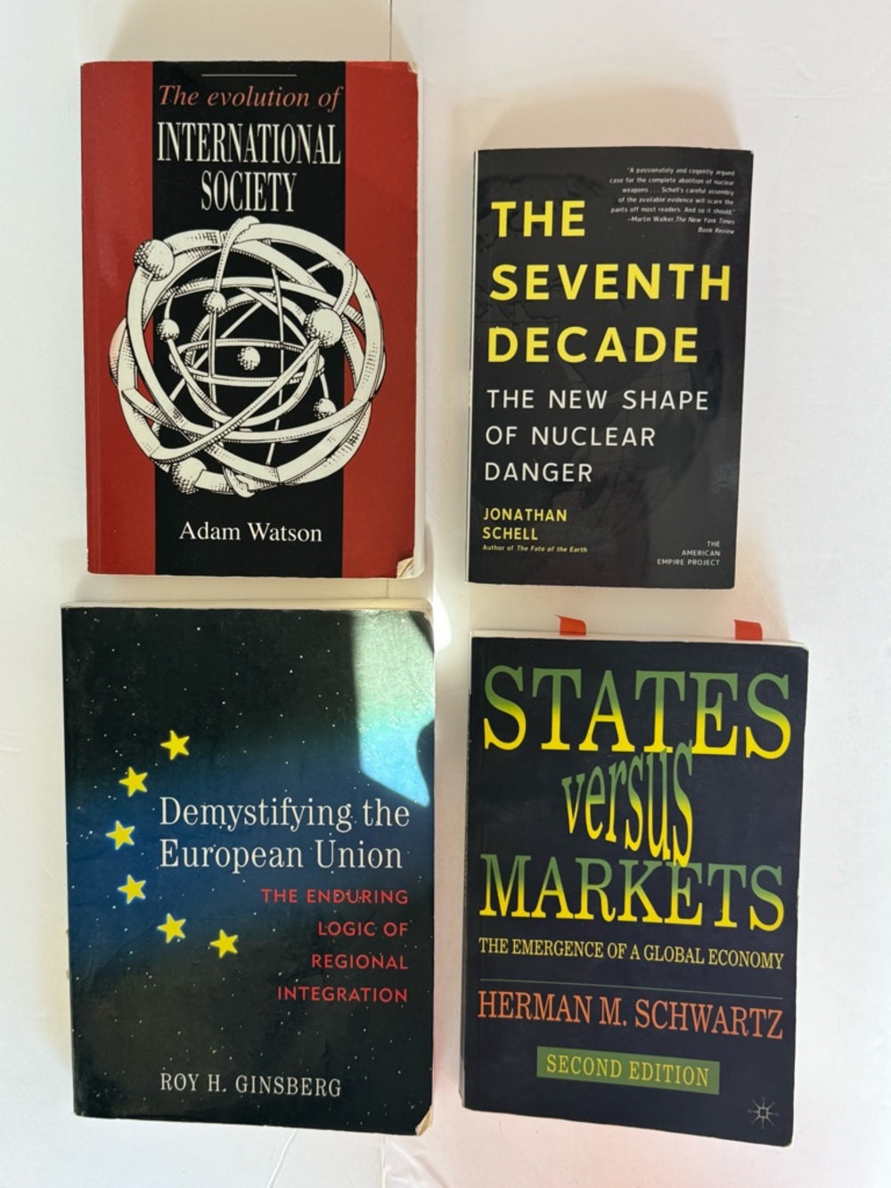 Political Science & Econ Book Bundle (4) International Relations Global Economy